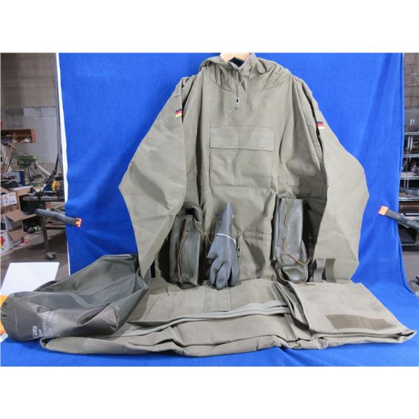 German Military Radiation Suit - XXL - Never Issued