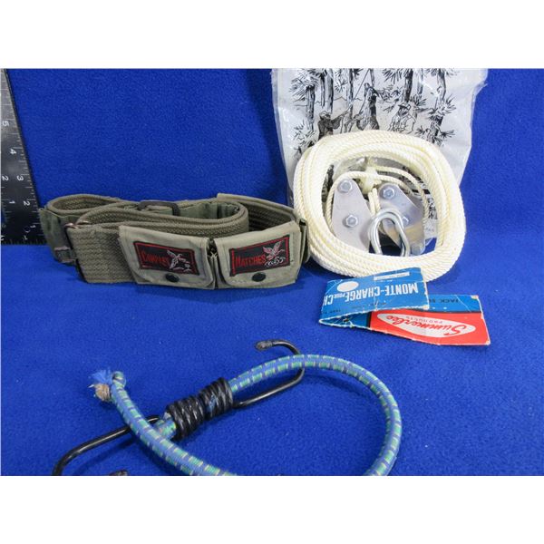 Summerlee Hunter's Hoist, Cartridge Belt and Bungee Cord