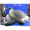 Image 1 : 4 Large Goose Decoys with Removable Heads