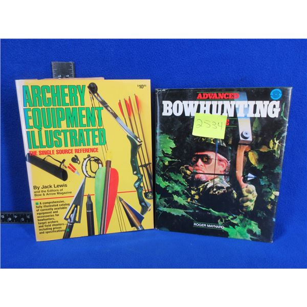 2 Books - Bowhunting Guide, Archery Equipment Illustrated
