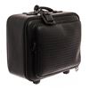 Image 3 : Bottega Veneta Black Intrecciato Leather Trolley Suitcase