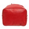 Image 4 : Louis Vuitton Red Epi Leather Noe PM Bag