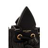 Image 5 : Saint Laurent YSL Black Canvas Fringe Bucket Bag