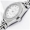 Image 5 : Rolex Quickset White Roman Diamond Bezel Datejust Wristwatch 26MM