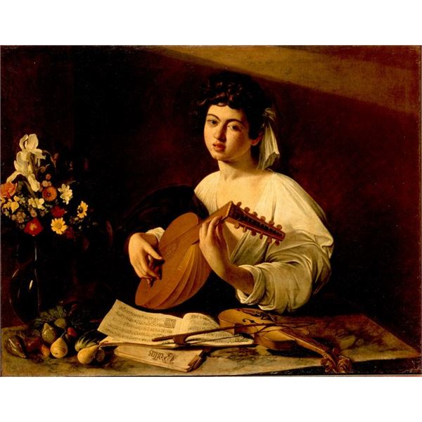 Michelangelo Merisi da Caravaggio  - The Lute Player