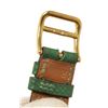 Image 5 : Hermes Green gold-Plated and Leather Medor Quartz 23m Watch