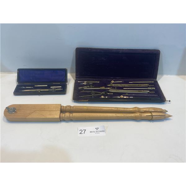 Antique Protractor Sets