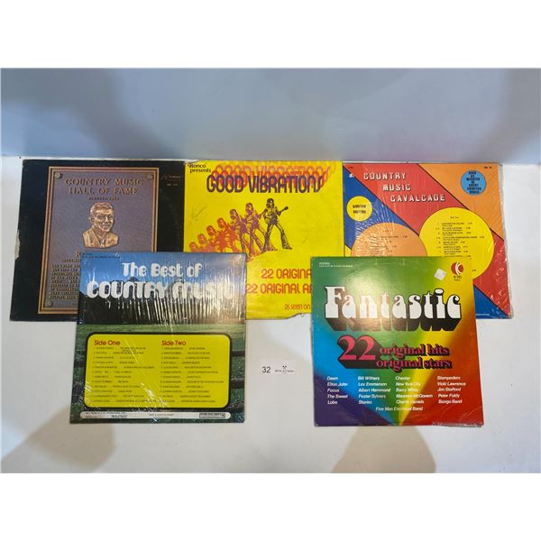 Collection Of 5 Records