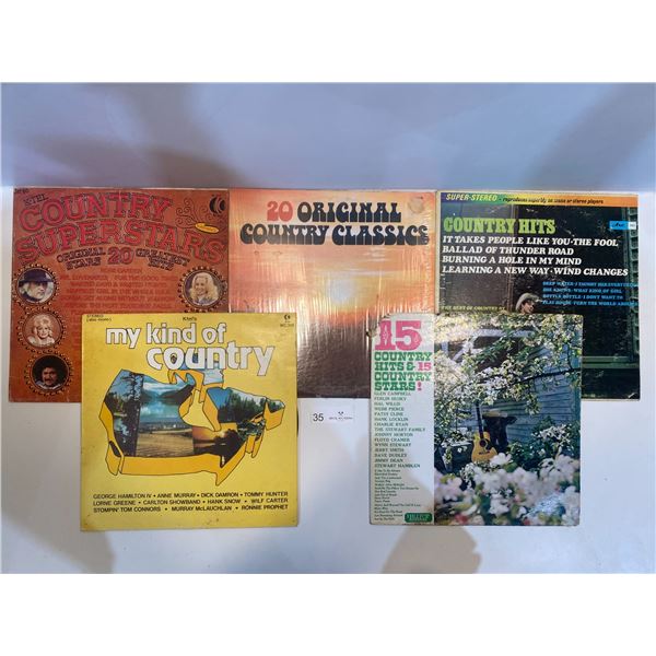 Collection Of 5 Records