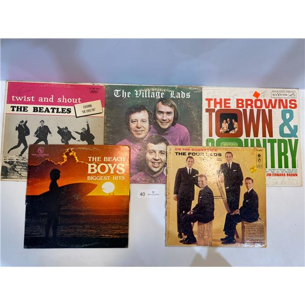 Collection Of 5 Records