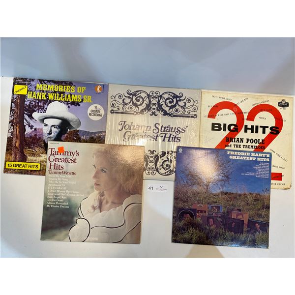 Collection Of 5 Records