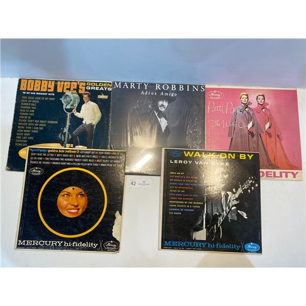 Collection Of 5 Records