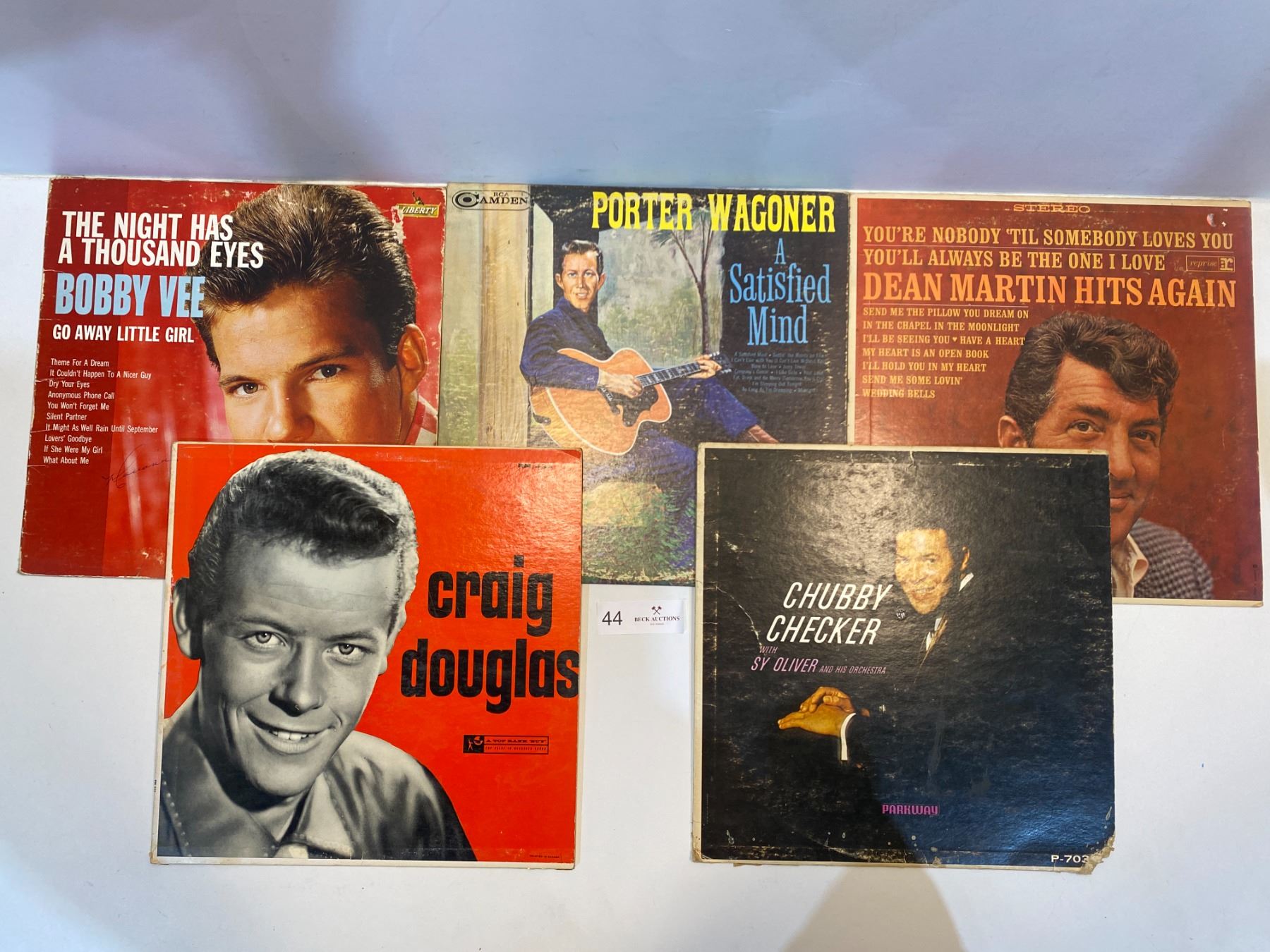 5 Record Collection Of 5 Records - Beck Auctions Inc.