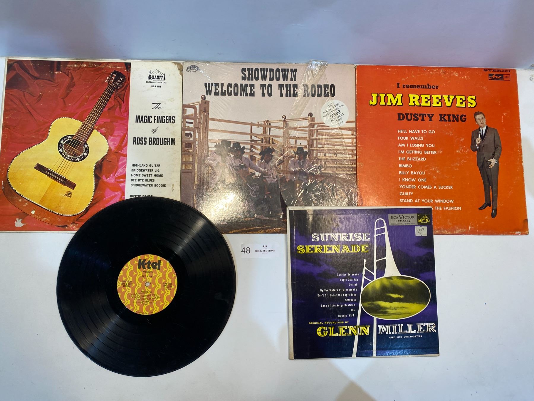 5 Record Collection Of 5 Records - Beck Auctions Inc.