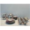 Image 1 : floral tea set