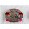Image 3 : (3) NFL Belt Buckles - Cleveland Browns, Tampa Bay Buccaneers, Buffalo Bills