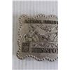 Image 2 : National Finals Rodeo 1987 Hesston Belt Buckle