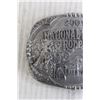 Image 2 : National Finals Rodeo 2001 Hesston Belt Buckle - Sealed