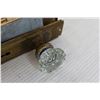 Image 2 : Antique Glass Doorknob Set