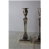 Image 3 : Pair of Silver Plated Candle Sticks - 11", Stamped W&HSU