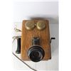 Image 2 : Wall Mounted Telephone (13x9x6) - Adjustable Speaker, Side Crank