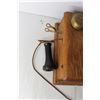 Image 3 : Wall Mounted Telephone (13x9x6) - Adjustable Speaker, Side Crank