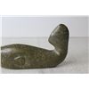 Image 3 : Vintage Whale Soapstone Carving - 8", Marked