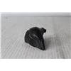 Image 3 : Vintage Seal on Rock Soapstone Carving - "Eskimo Art," Sticker, 4"