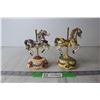 Image 1 : (2) Carousel Horses - Heritage House