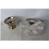 Image 4 : Silver Plated Bowl Holder, Trays, Misc.