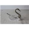 Image 4 : Metal Bowl, Silver Plated Swan Accessory