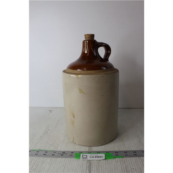 One Gallon Crock Jug w/ Cork