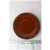 Image 1 : Vintage Redware Plate