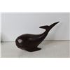 Image 3 : Wooden Whale Figurine and Christmas Ornament