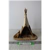 Image 1 : Indigenous Tipi Art (8" Tall)