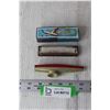 Image 1 : Vintage Kazoo and Canadian Ace F.R.Hotz Harmonica