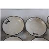 Image 2 : (4) Venice House Cup and Saucer Sets - (1) Mug is Missing Logo