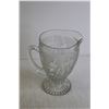 Image 3 : Depression Glass Iris & Herringbone Pitcher