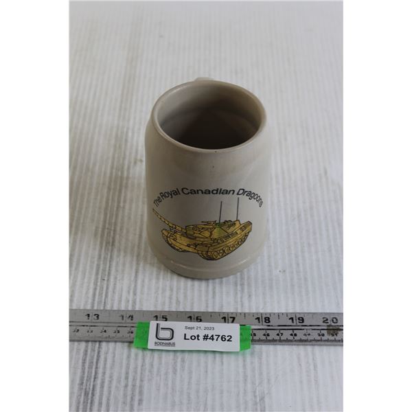The Royal Canadian Dragoons Franz Stober German Beer Stein