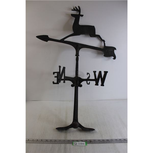 John Deere Weather Vane - Missing Tail on Deer