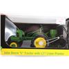 Image 4 : John Deere "L" Tractor with L27 Lister Planter Replica - 1/16 Scale, In Box