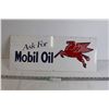 Image 1 : * Ask for Mobil Oil Tin Sign - 22" x 9"