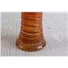 Image 4 : Ripple Marigold Carnival Glass Vase - 5 3/4" High