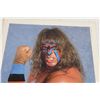 Image 2 : 1989 WWF Ultimate Warrior Picture - 8 1/4" x 11"