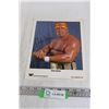 Image 1 : 1989 WWF Hulk Hogan Picture - 8 1/4" x 11"