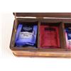 Image 2 : Vintage Wooden Tea Caddy with Tea Bags
