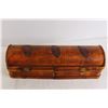 Image 4 : Vintage Wooden Tea Caddy with Tea Bags