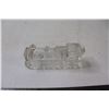 Image 2 : Vintage Glass Train Engine Locomotive Candy Container Clear