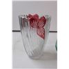 Image 2 : Glass Pitcher and Glass Vase