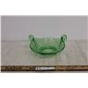 Image 3 : Fenton Uranium Glass Swan Dish 1930